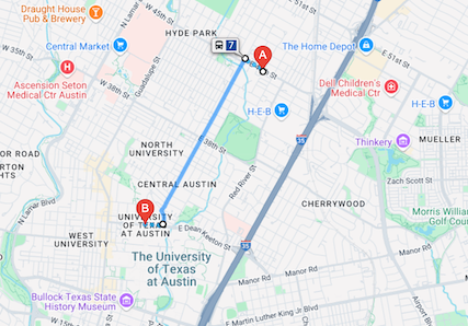Bus Line to UT