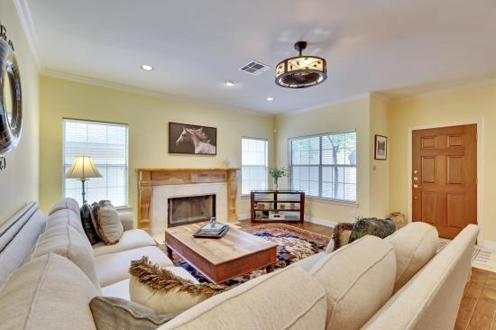 Handsomely redesigned home in the Courtyard.