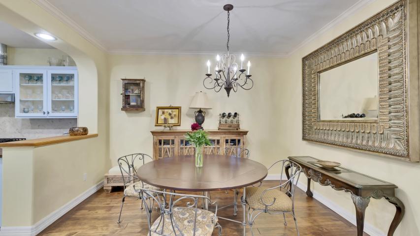 Handsomely redesigned home in the Courtyard.